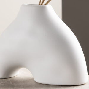 Kento – Accessoires maison – Blanc – 15 x 21 x 8 cm