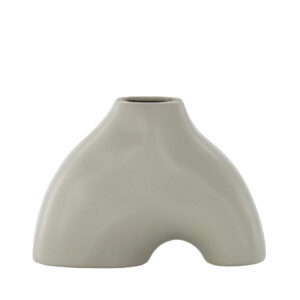 Kento – Accessoires maison – Gris clair – 15 x 21 x 8 cm