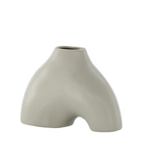 Kento – Accessoires maison – Gris clair – 15 x 21 x 8 cm