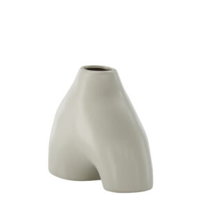 Kento – Accessoires maison – Gris clair – 15 x 21 x 8 cm