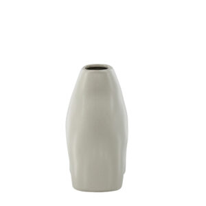 Kento – Accessoires maison – Gris clair – 15 x 21 x 8 cm