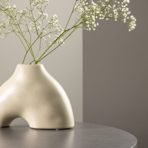 Kento – Accessoires maison – Beige – 15 x 21 x 8 cm