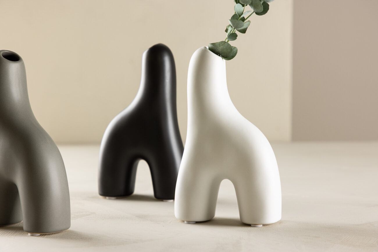 Aya – Accessoires maison – Blanc – 5 x 16 x 10 cm