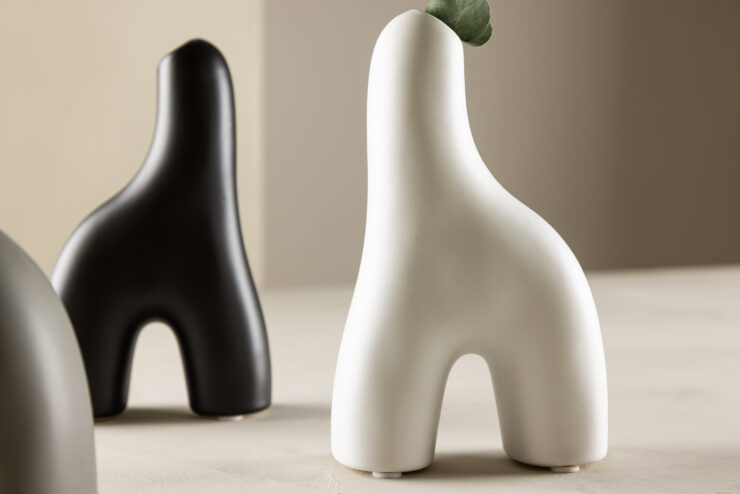 Aya – Accessoires maison – Blanc – 5 x 16 x 10 cm