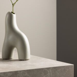 Aya – Accessoires maison – Gris clair – 5 x 16 x 10 cm