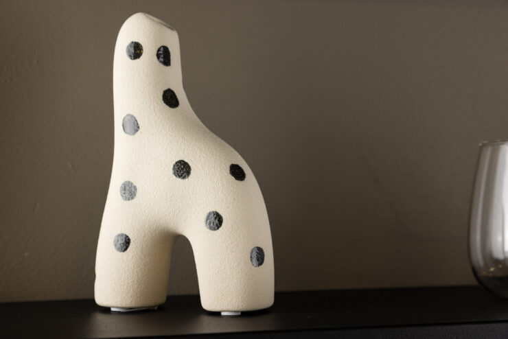 Aya – Accessoires maison – Noir, Blanc – 5 x 16 x 10 cm