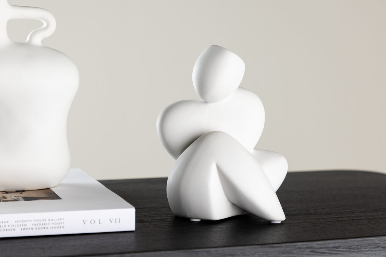 Floda – Accessoires maison – Blanc – 14 x 11 x 9 cm
