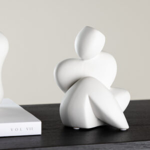 Floda – Accessoires maison – Blanc – 14 x 11 x 9 cm