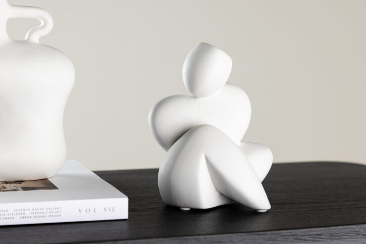Floda – Accessoires maison – Blanc – 14 x 11 x 9 cm