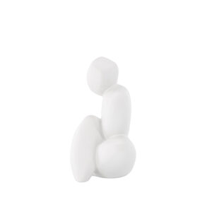 Floda – Accessoires maison – Blanc – 14 x 11 x 9 cm