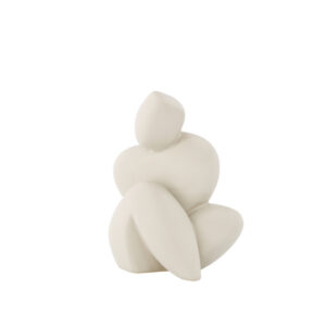 Floda – Accessoires maison – Gris clair – 14 x 11 x 9 cm