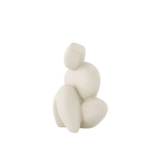 Floda – Accessoires maison – Gris clair – 14 x 11 x 9 cm