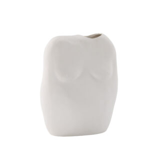 Romie – Accessoires maison – Blanc cassé – 28 x 24 x 14 cm