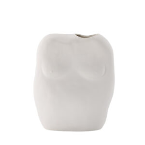 Romie – Accessoires maison – Blanc cassé – 28 x 24 x 14 cm