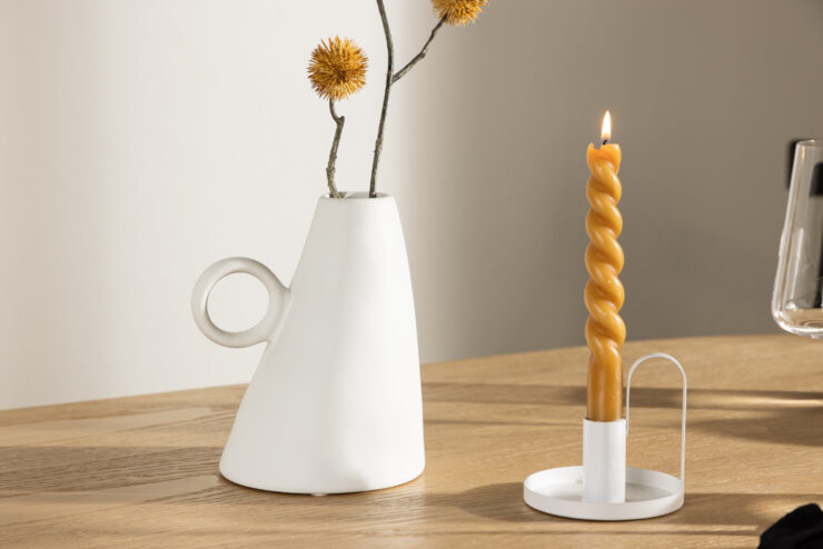 Ovy – Accessoires maison – Blanc – 17 x 14 x 13 cm