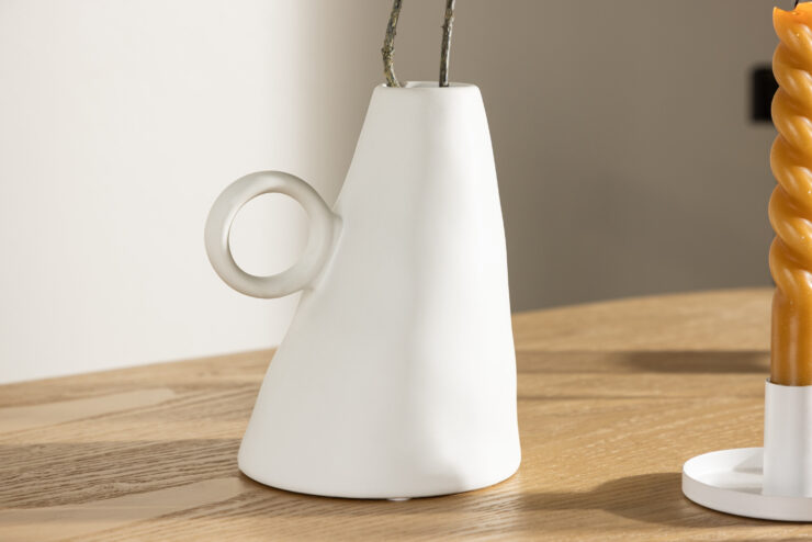 Ovy – Accessoires maison – Blanc – 17 x 14 x 13 cm