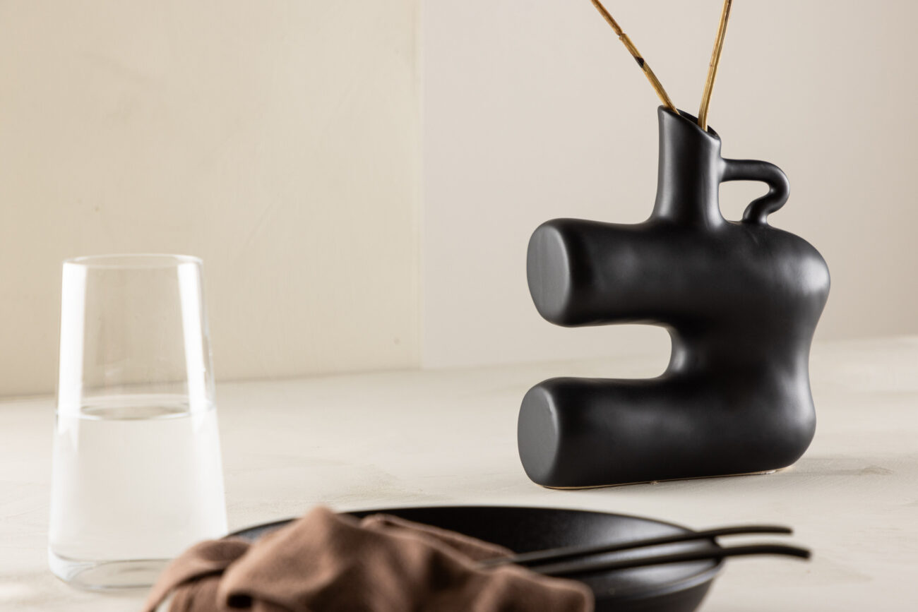 Dity – Accessoires maison – Noir – 19 x 18 x 7 cm