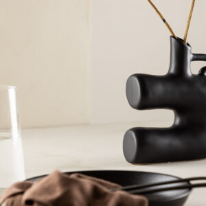 Dity – Accessoires maison – Noir – 19 x 18 x 7 cm