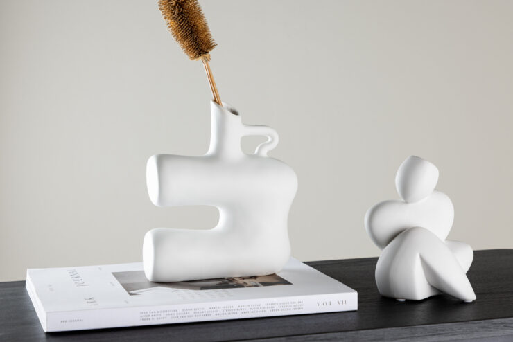 Dity – Accessoires maison – Blanc – 19 x 18 x 7 cm