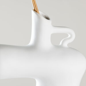 Dity – Accessoires maison – Blanc – 19 x 18 x 7 cm
