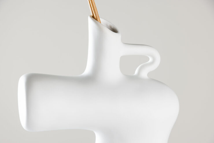 Dity – Accessoires maison – Blanc – 19 x 18 x 7 cm