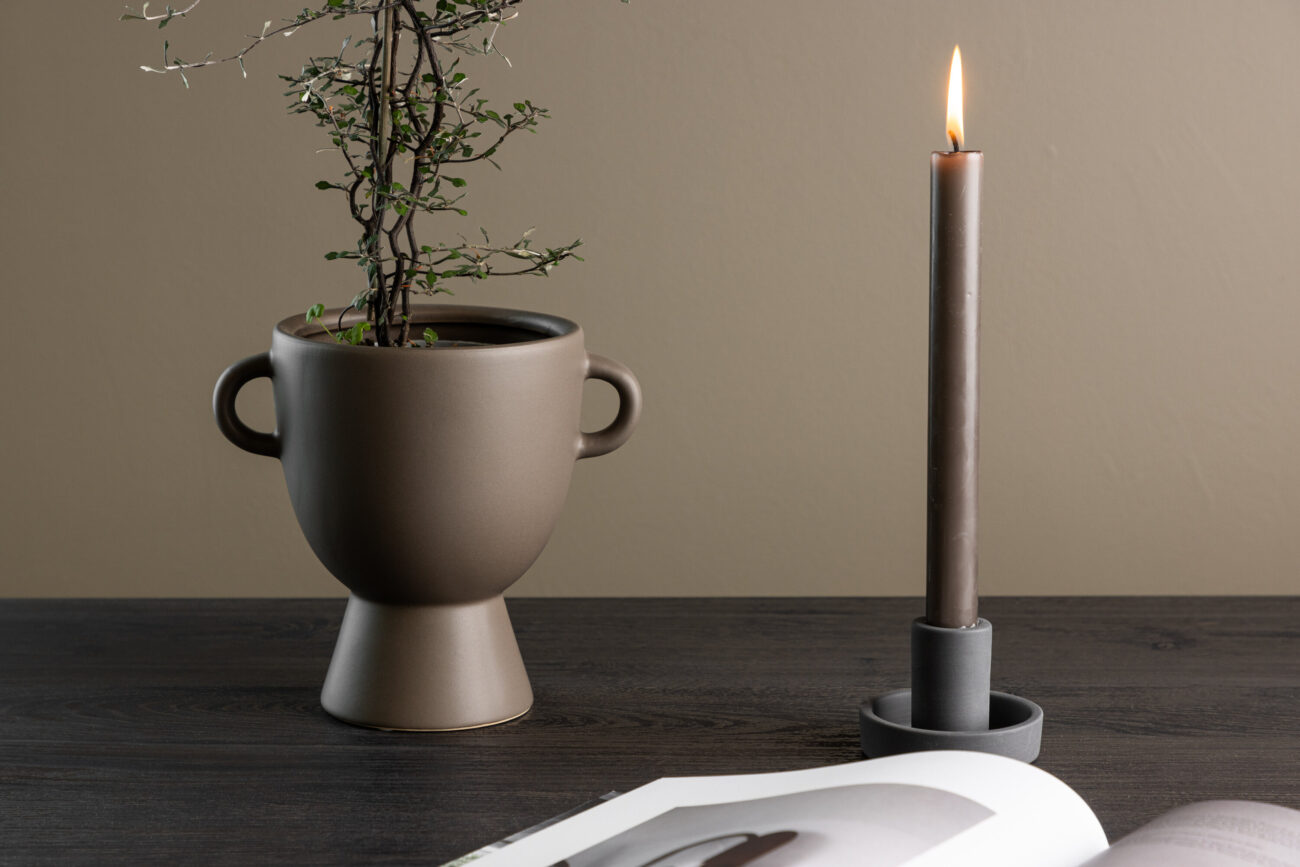 Cent – Accessoires maison – Marron – ⌀14 cm