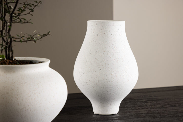 Rellis – Accessoires maison – Blanc – ⌀14 cm