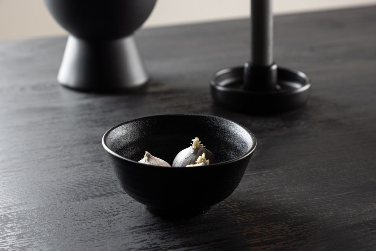 Wabi Sabi – Arts de la table – Noir – ⌀12 cm