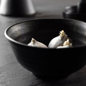 Wabi Sabi – Arts de la table – Noir – ⌀12 cm
