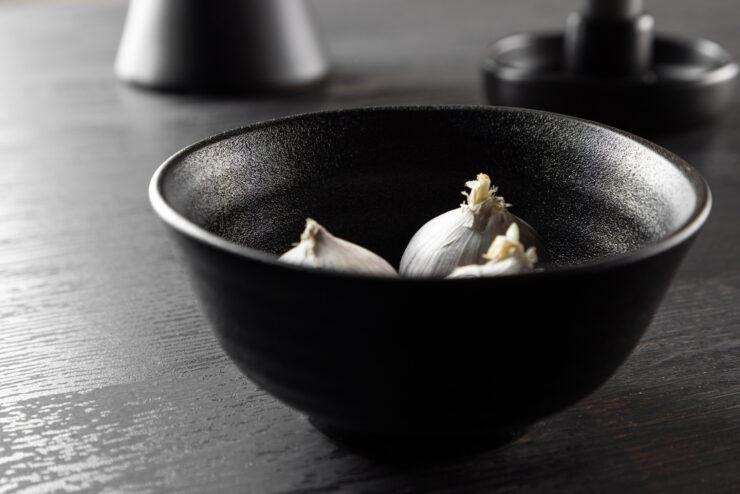 Wabi Sabi – Arts de la table – Noir – ⌀12 cm