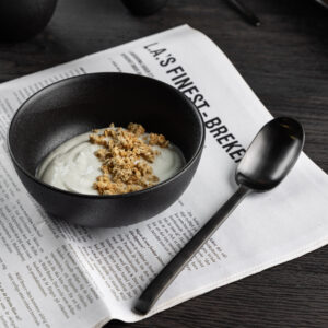 Wabi Sabi – Arts de la table – Noir – ⌀14 cm