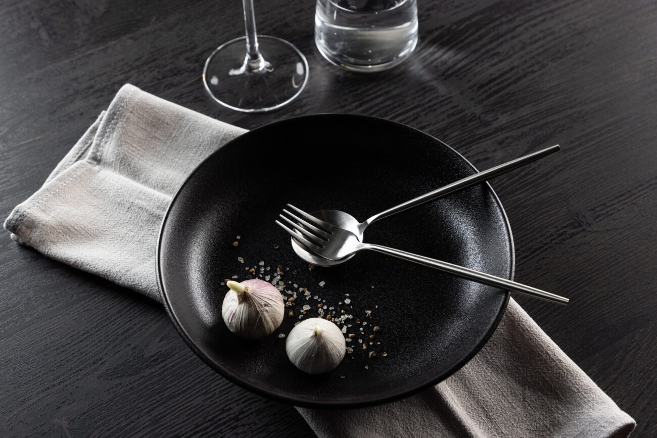 Wabi Sabi – Arts de la table – Noir – ⌀21 cm
