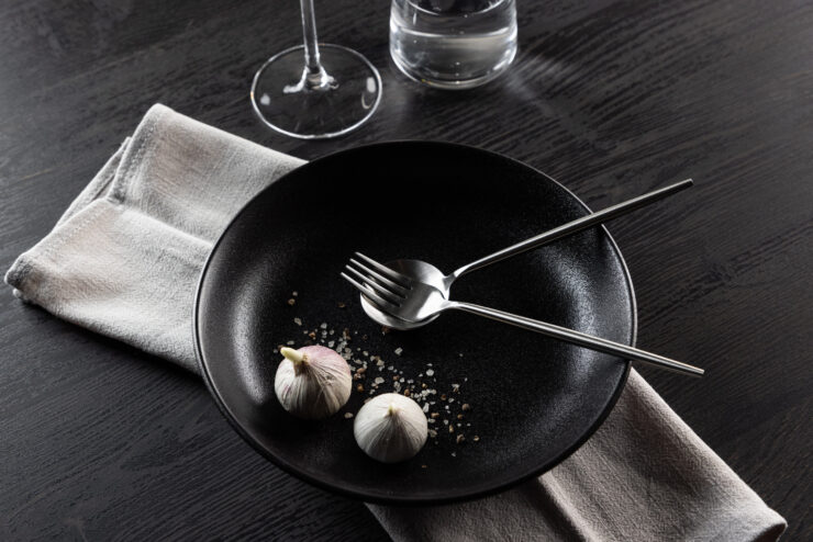 Wabi Sabi – Arts de la table – Noir – ⌀21 cm