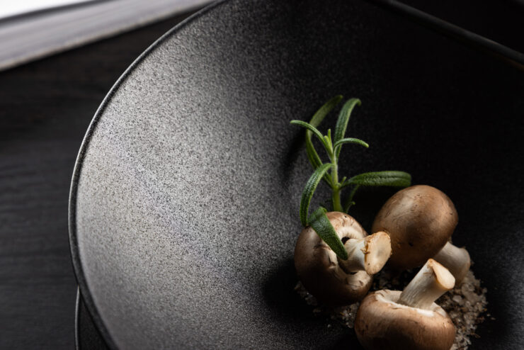 Wabi Sabi – Arts de la table – Noir – ⌀25 cm