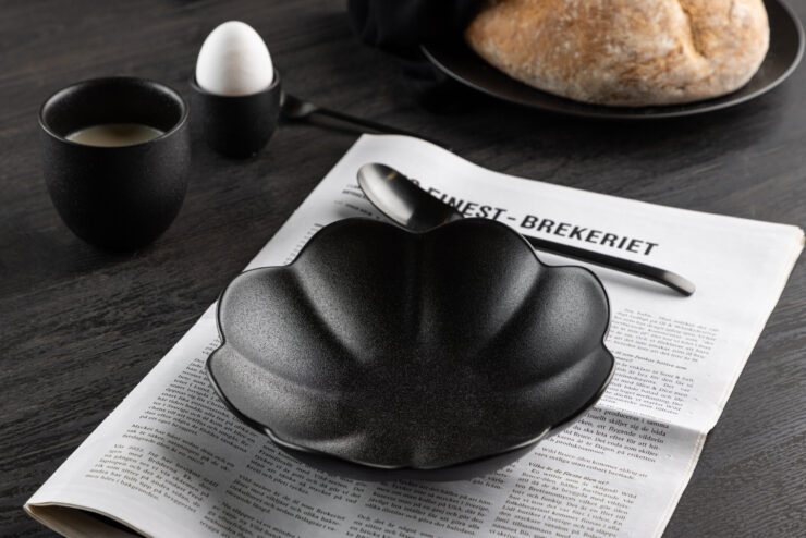 Wabi Sabi – Arts de la table – Noir – ⌀21 cm