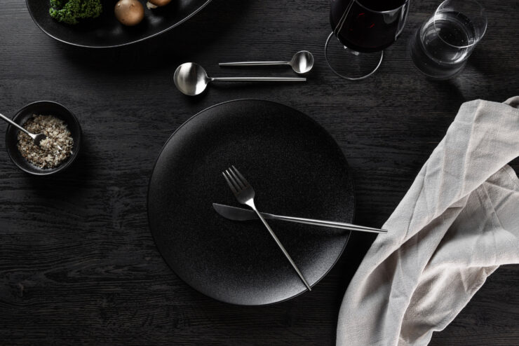 Wabi Sabi – Arts de la table – Noir – ⌀26 cm