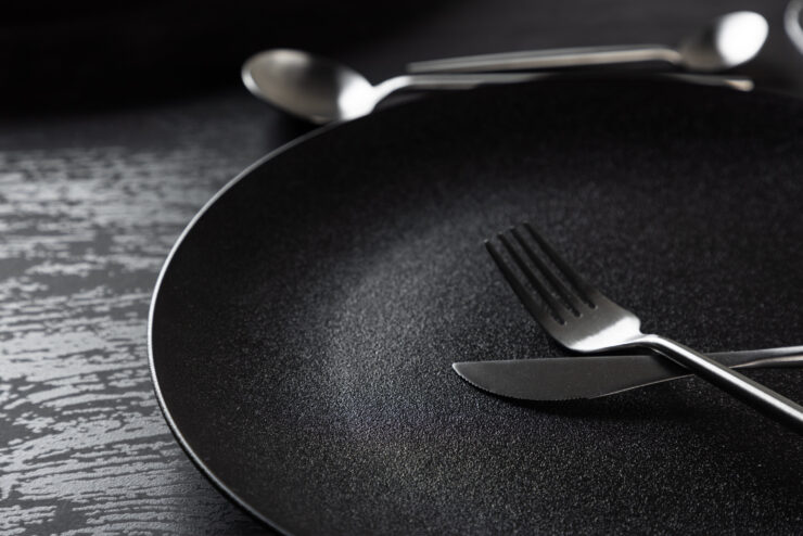 Wabi Sabi – Arts de la table – Noir – ⌀26 cm
