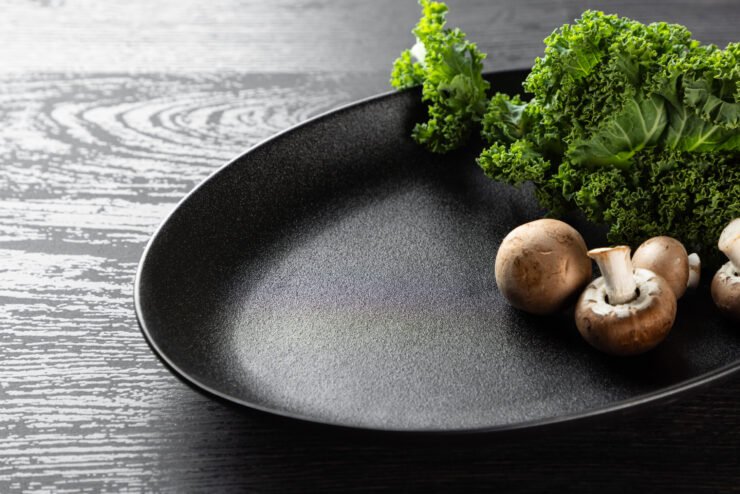 Wabi Sabi – Arts de la table – Noir – 31 x 21 cm