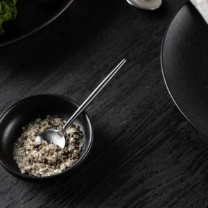 Wabi Sabi – Arts de la table – Noir – ø10 cm