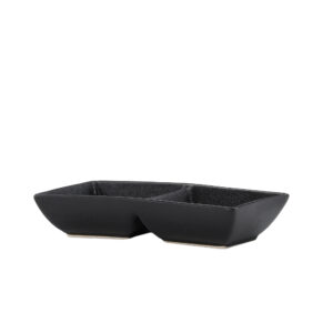 Wabi Sabi – Arts de la table – Noir – 15 x 8 cm