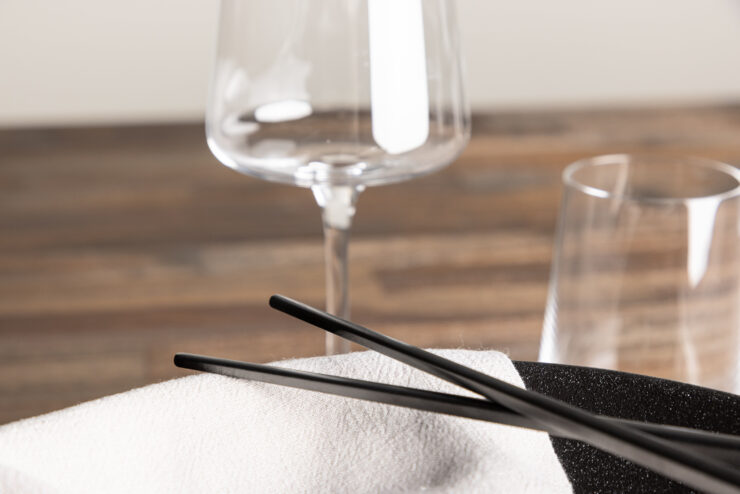 Wabi Sabi – Arts de la table – Noir – 23 x 1 cm
