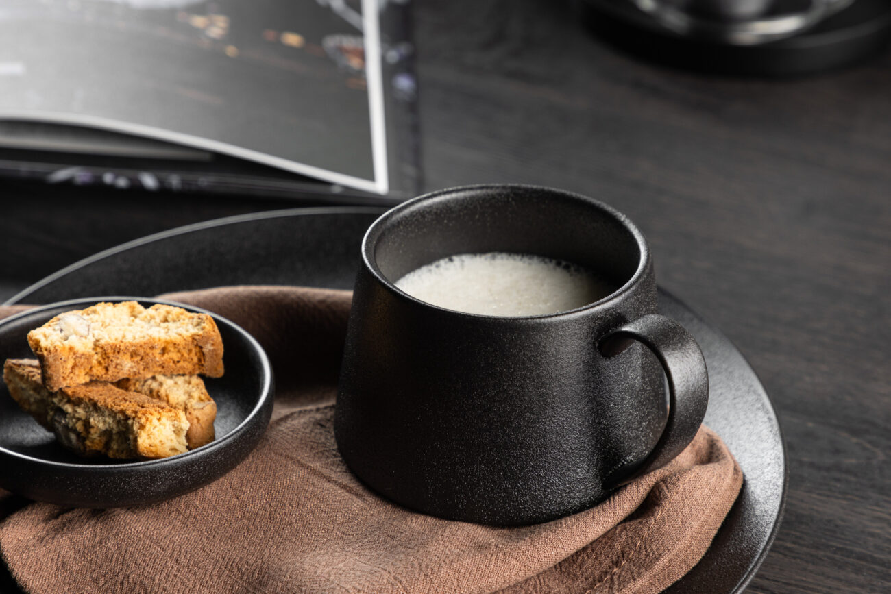 Wabi Sabi – Arts de la table – Noir – ⌀10 cm