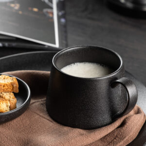 Wabi Sabi – Arts de la table – Noir – ⌀10 cm