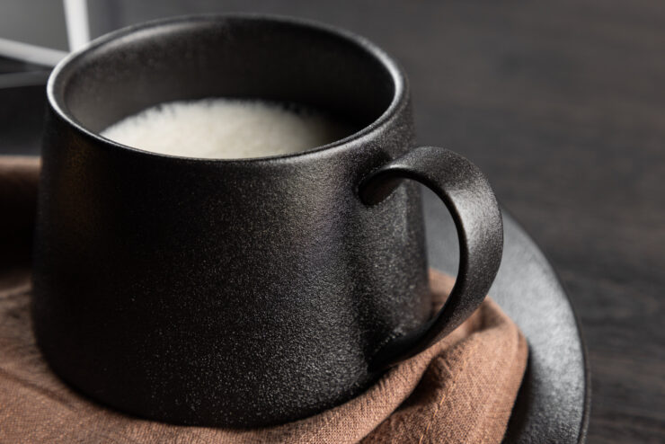 Wabi Sabi – Arts de la table – Noir – ⌀10 cm