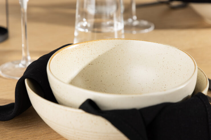 Active – Arts de la table – Beige, Noir – ⌀15 cm