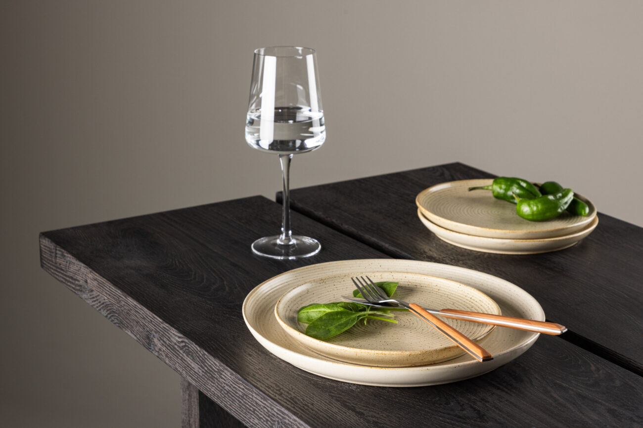 Active – Arts de la table – Beige, Noir – ⌀20 cm