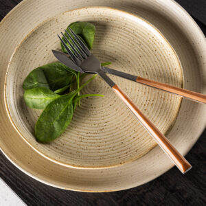 Active – Arts de la table – Beige, Noir – ⌀20 cm