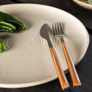 Active – Arts de la table – Beige, Noir – ⌀27 cm
