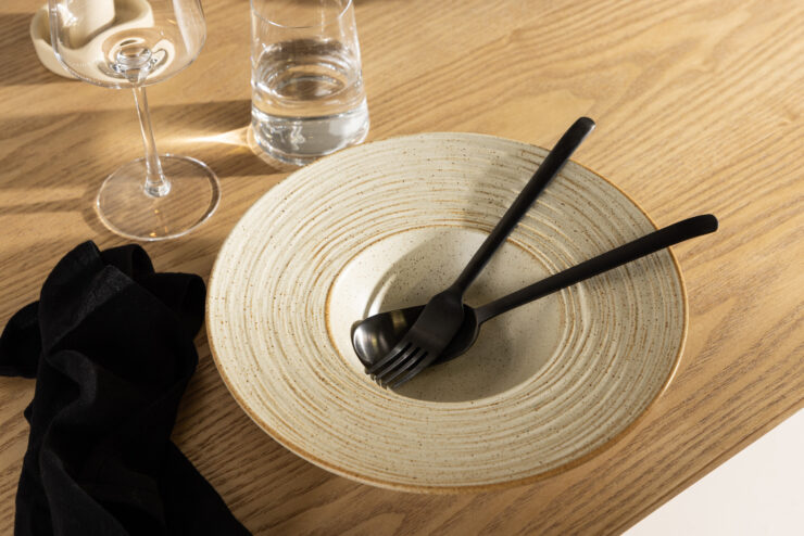Active – Arts de la table – Beige, Noir – ⌀26 cm