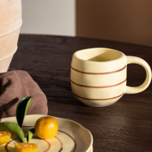 Kutie – Arts de la table – Multicolore, Beige – ⌀9 cm